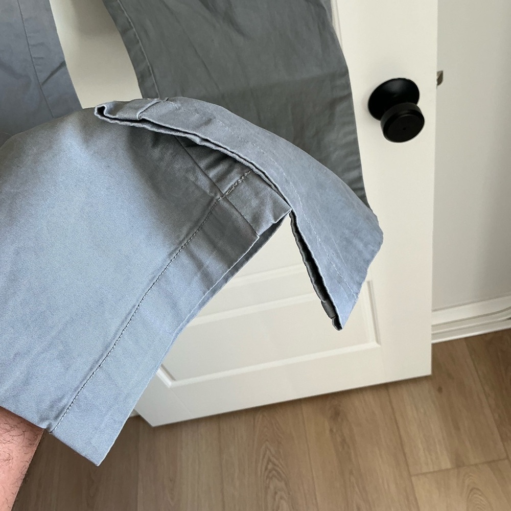 Calvin Klein Light Gray Cotton Pants - Picture 5 of 6